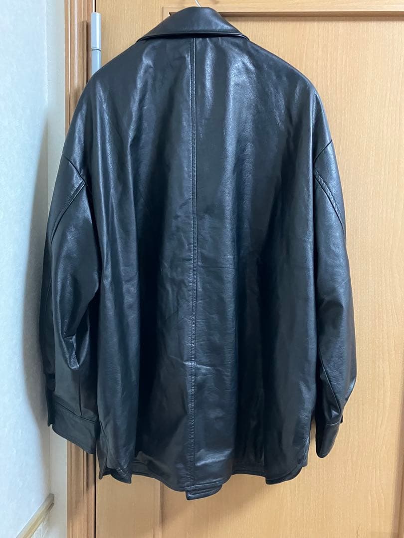 Sisii Bshop別注 レザーシャツ Black M