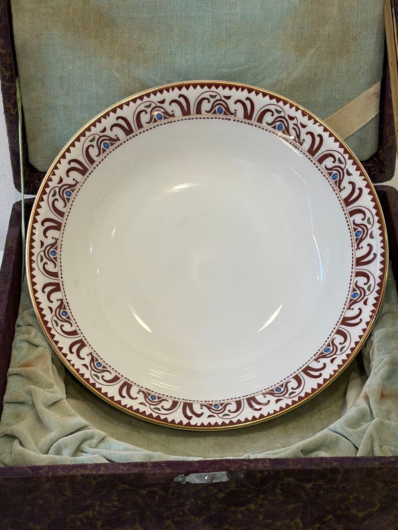 昭和30年代　美濃焼窯　レトロモダン　ティータイムデザートセット　ヴィンテージ