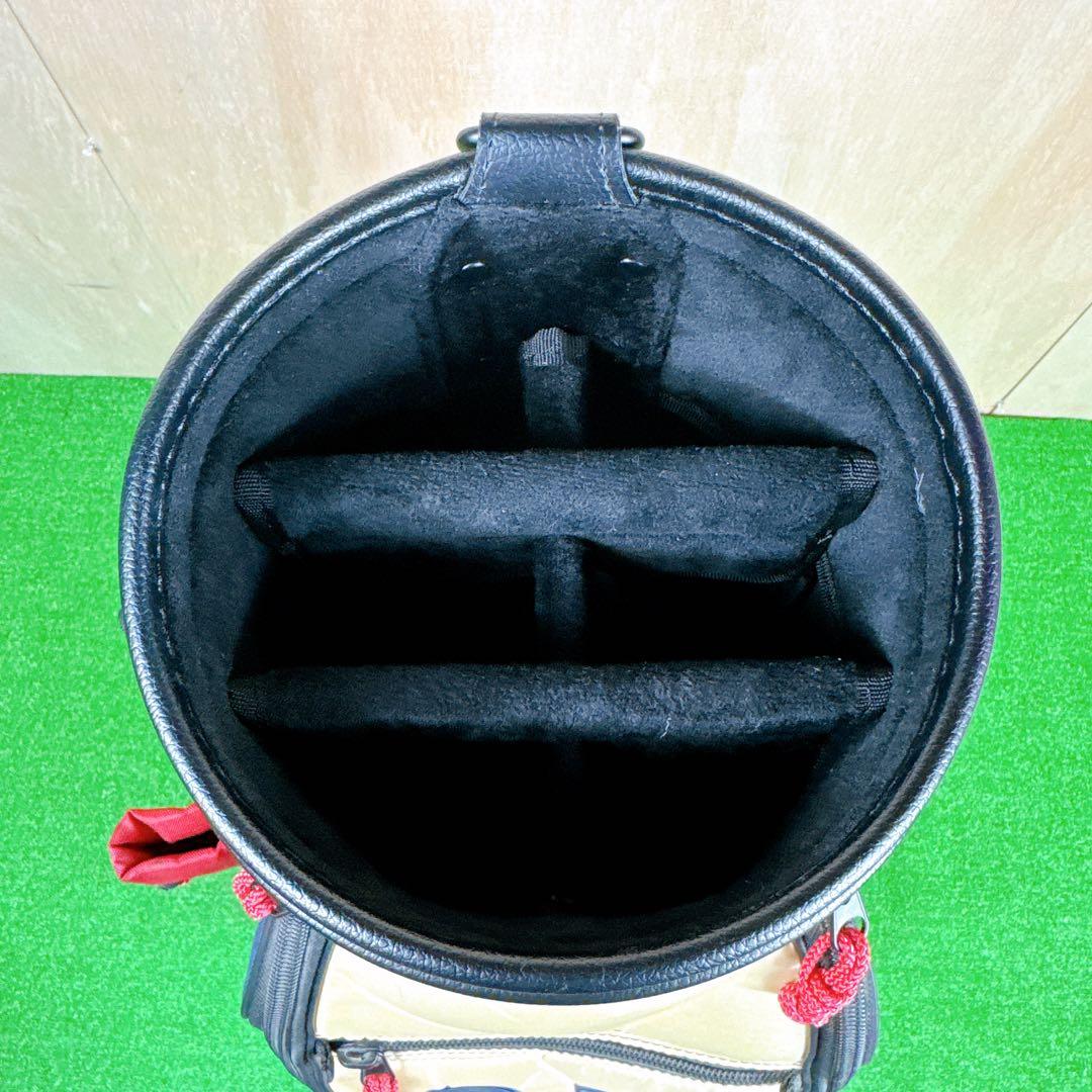 【希少】 PEARLYGATES キャディバッグ ネイビー レッド 8.5インチ