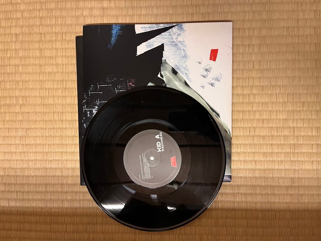 RADIOHEAD KID A レコード　UK盤