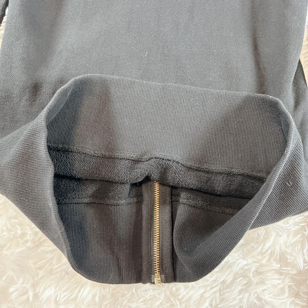 極美品 ブルーレーベルクレストブリッジ ジップパーカー チェック 金ロゴ 38