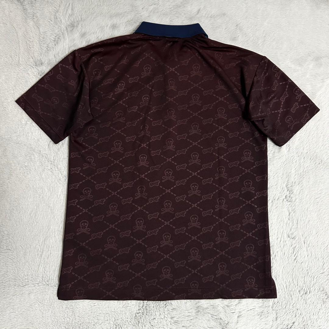 【美品】マークアンドロナ　メンズ　半袖　ポロシャツ　44 S