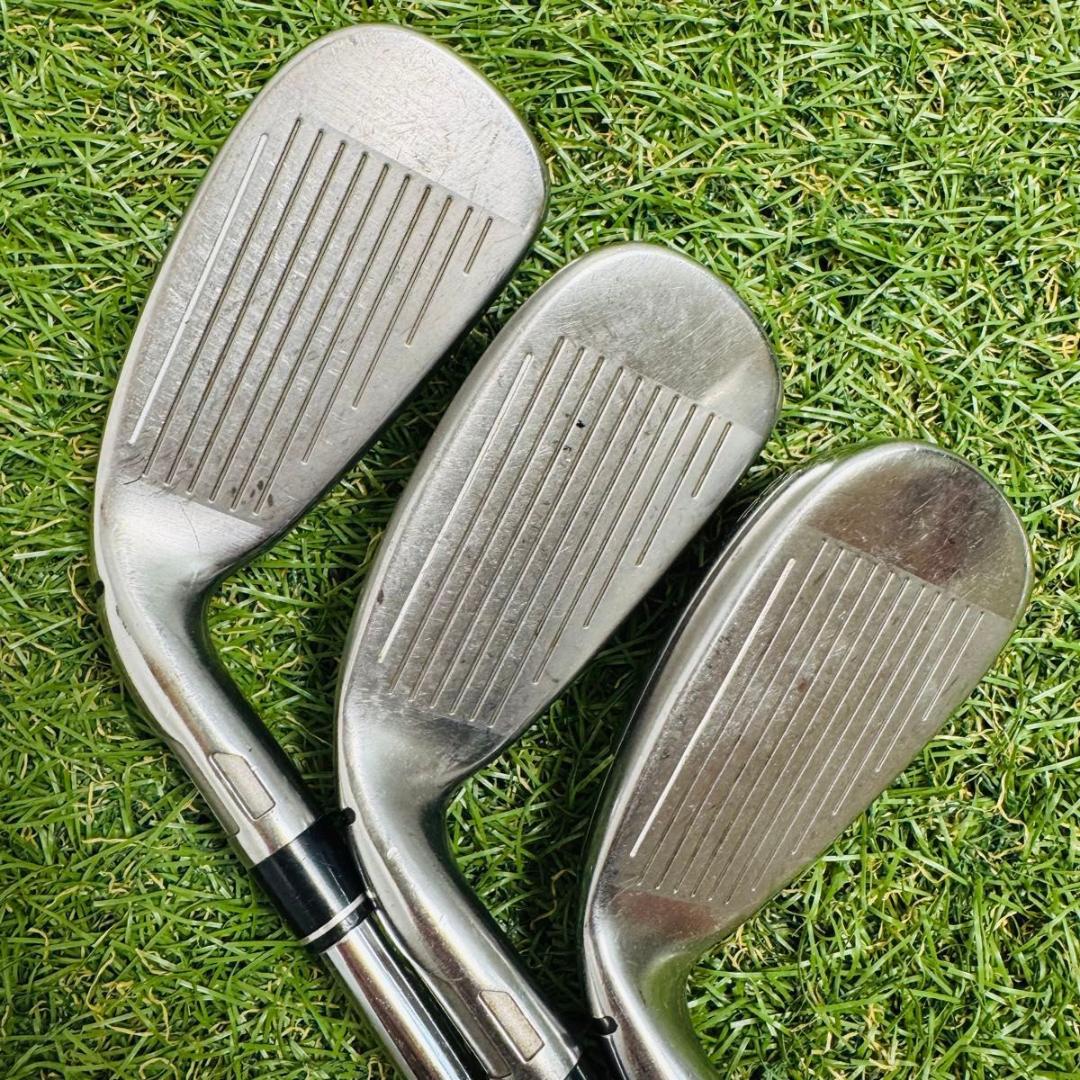 【良品】初級者 テーラーメイド ステルスHD メンズアイアンセット 7本 S