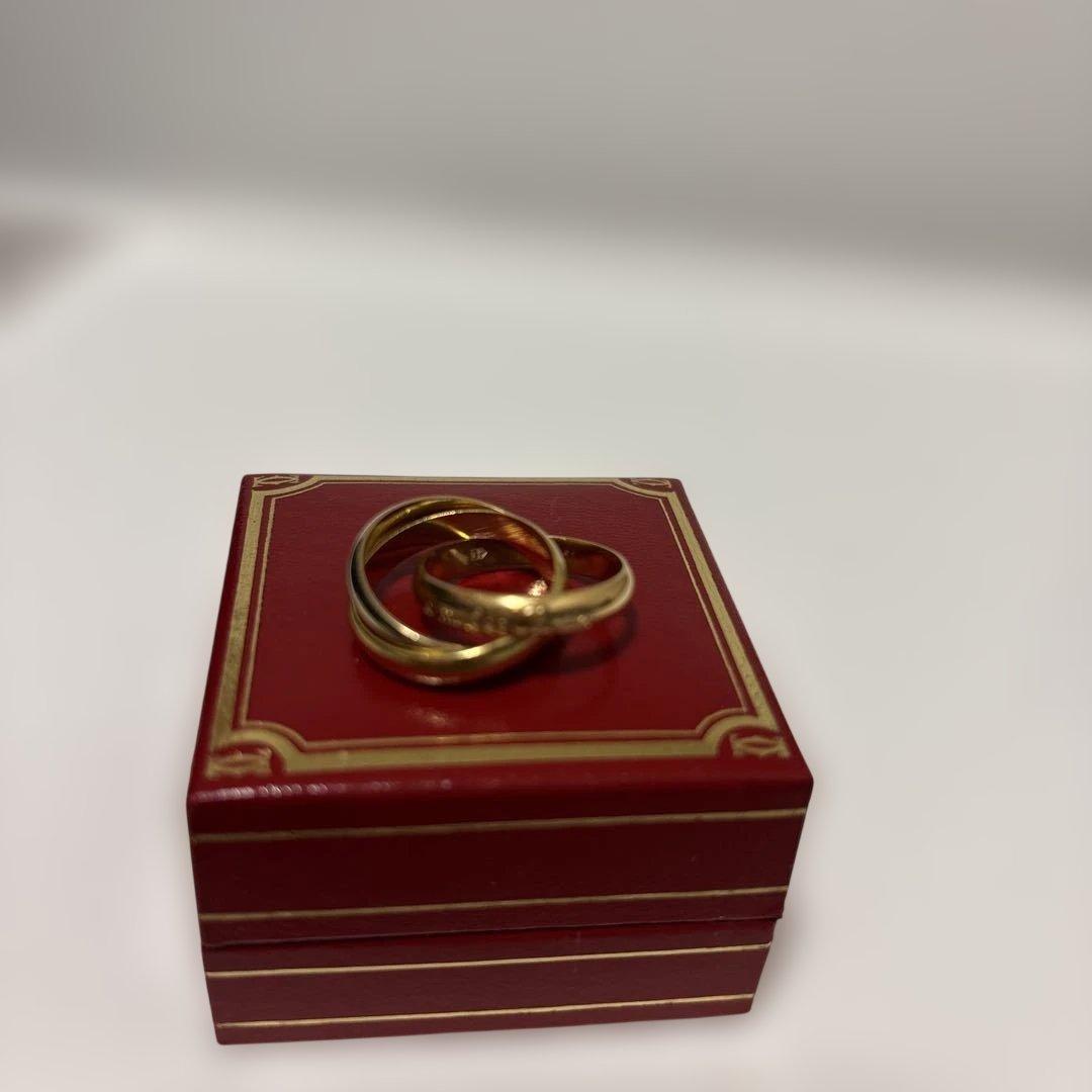 【正規品・証明書付】Cartier トリニティリング