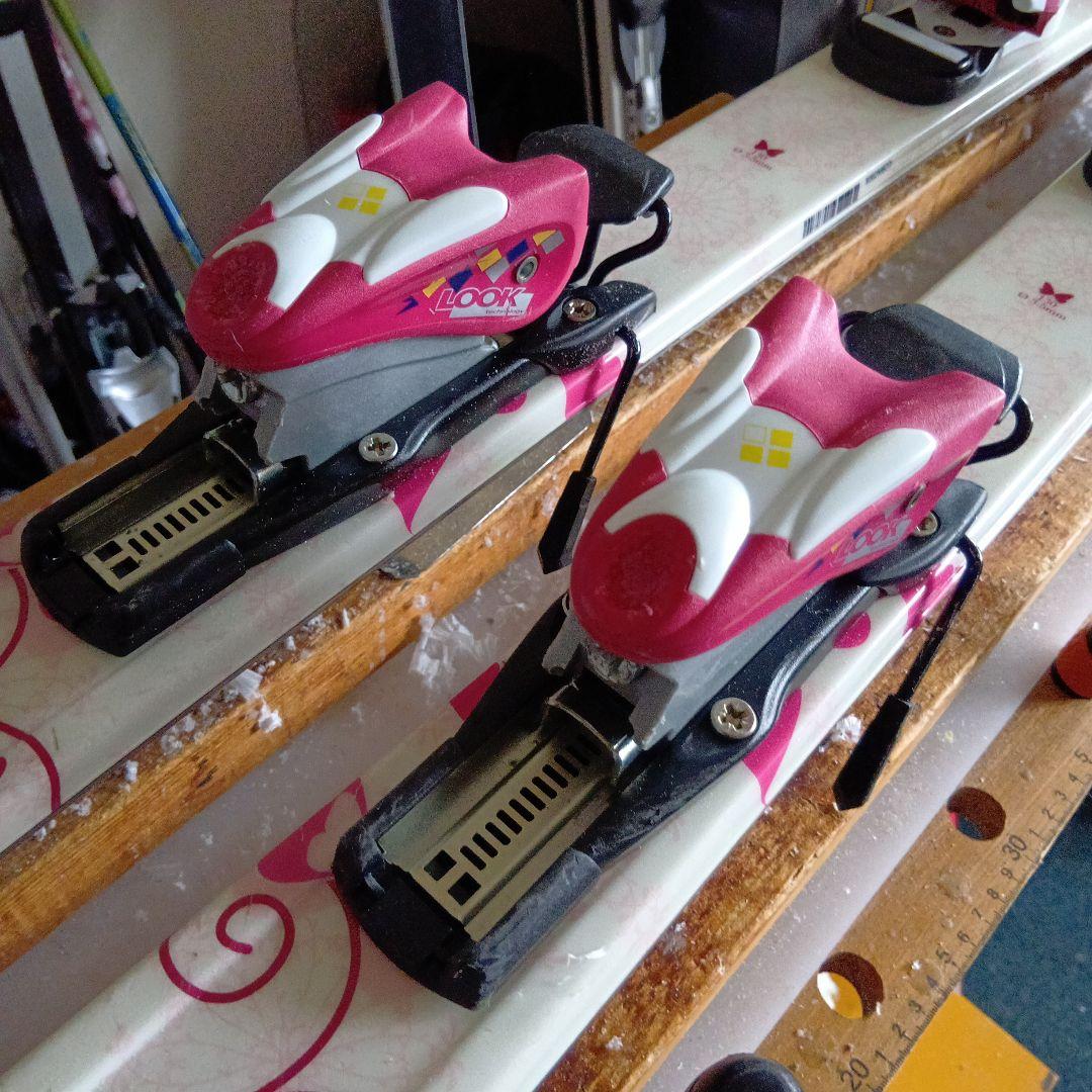 メンテナス済…すぐ使えます カザマ130cm靴23cmポール付