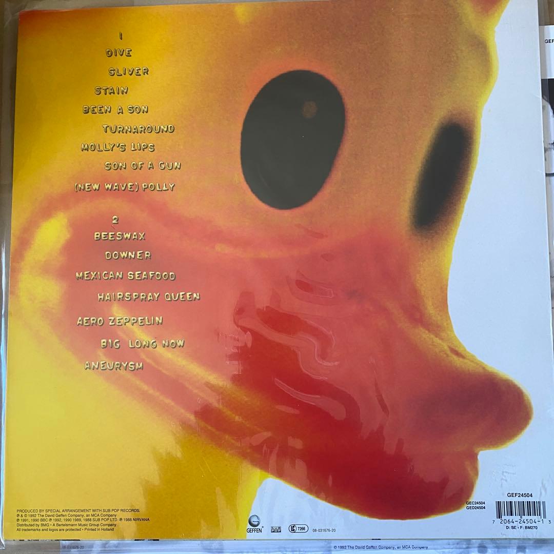 Nirvana Incesticide レコード GEF24504