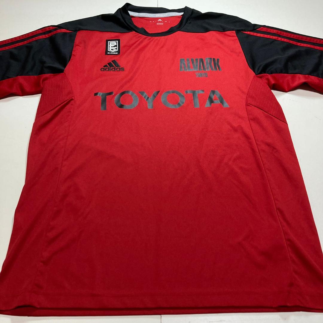 アルバルク東京　adidas　プラクティスシャツ　2枚　Oサイズ（XL）　バスケ