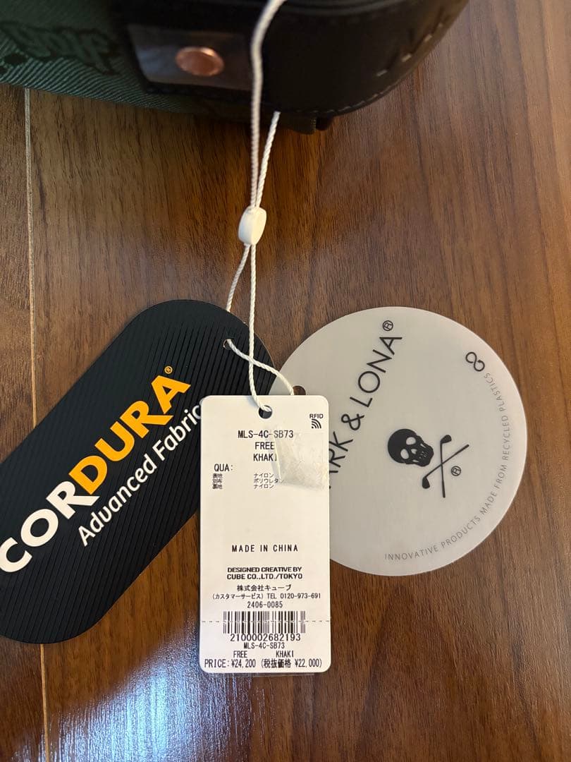 新品　マークアンドロナ　カートバッグ　ポーチ　バッグ　mark&lona