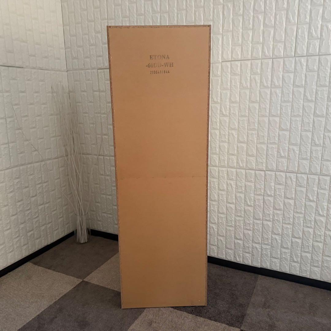 東京23区配送無料✨ニトリ　エトナ　ストッカー　ホワイト　食器棚　美品