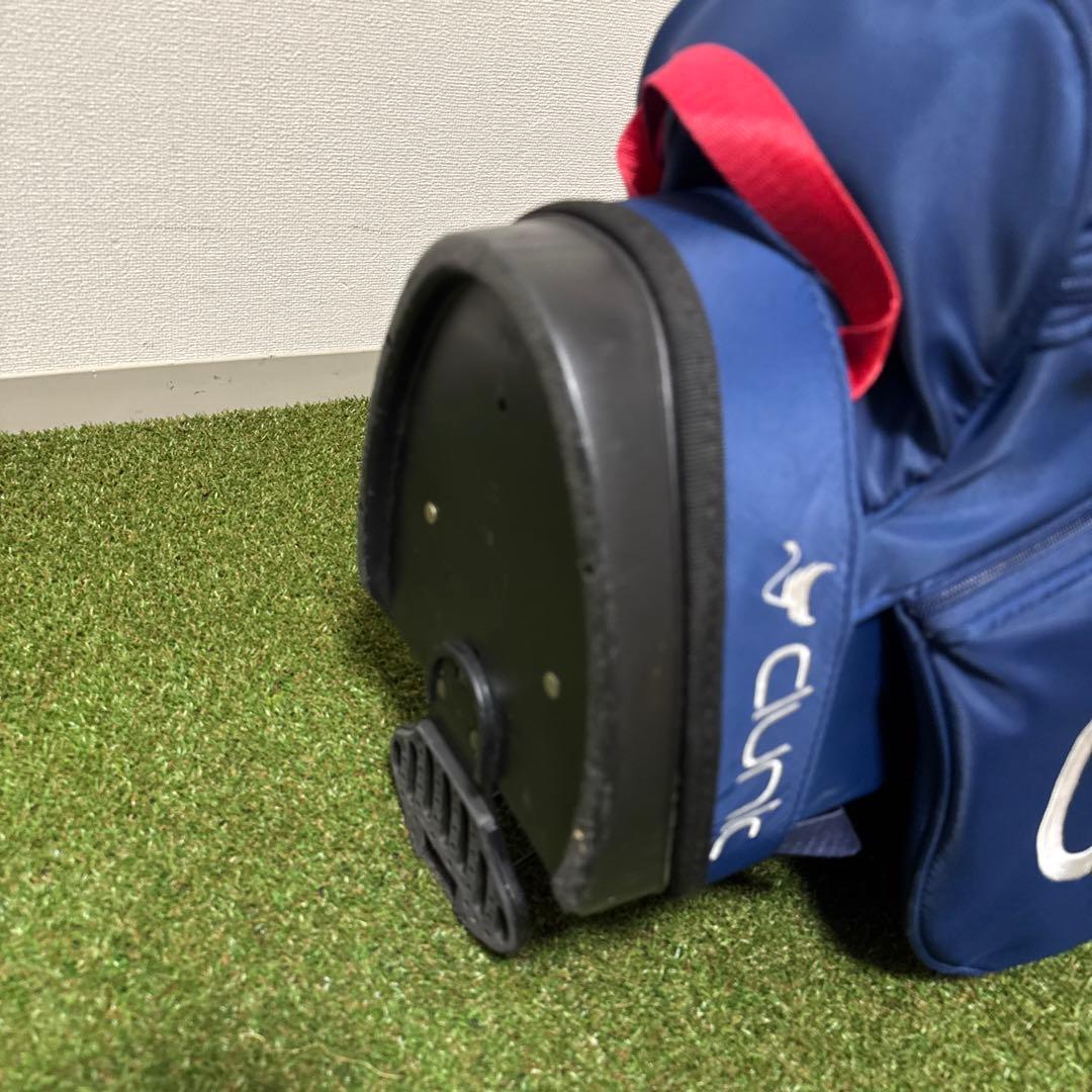 clunk クランク スタンド式 キャディバッグ 撥水 9型