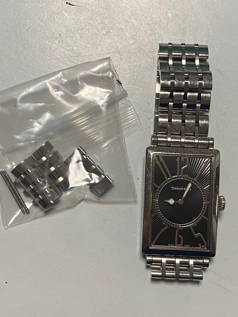 ティファニー ギャラリー クォーツ腕時計 保証書付