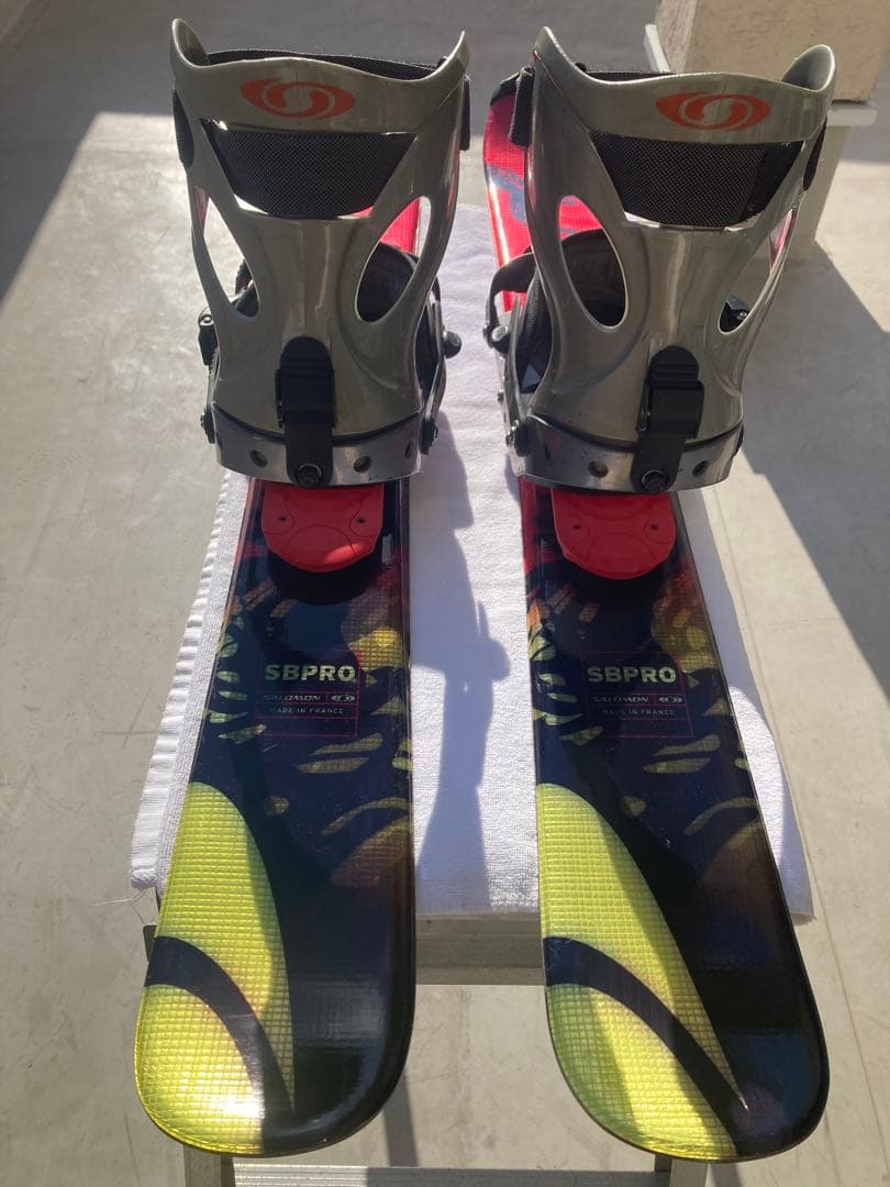 ショート(ファン)スキー　スノーボードブーツ用SALOMON× SALOMON赤