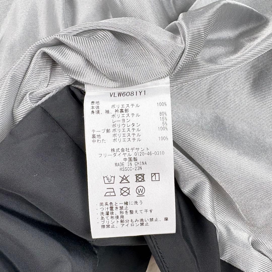 【極美品】ランバン　ワンピース　ゴルフウェア　秋冬　38サイズ　M相当　異素材