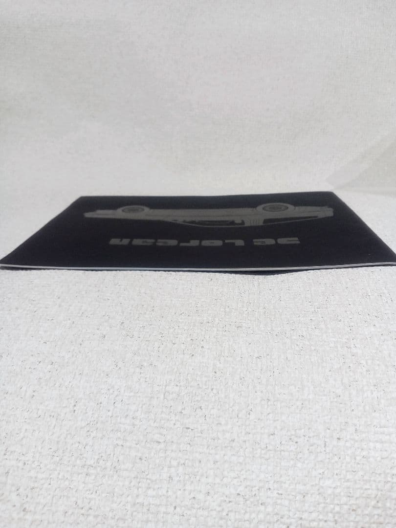 デロリアン DMC-12 カタログ 希少 バック・トゥ・ザ・フューチャー