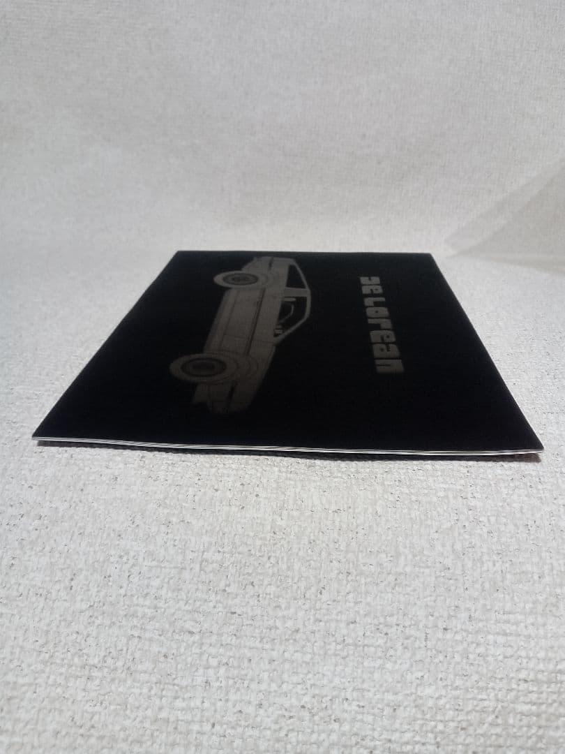 デロリアン DMC-12 カタログ 希少 バック・トゥ・ザ・フューチャー