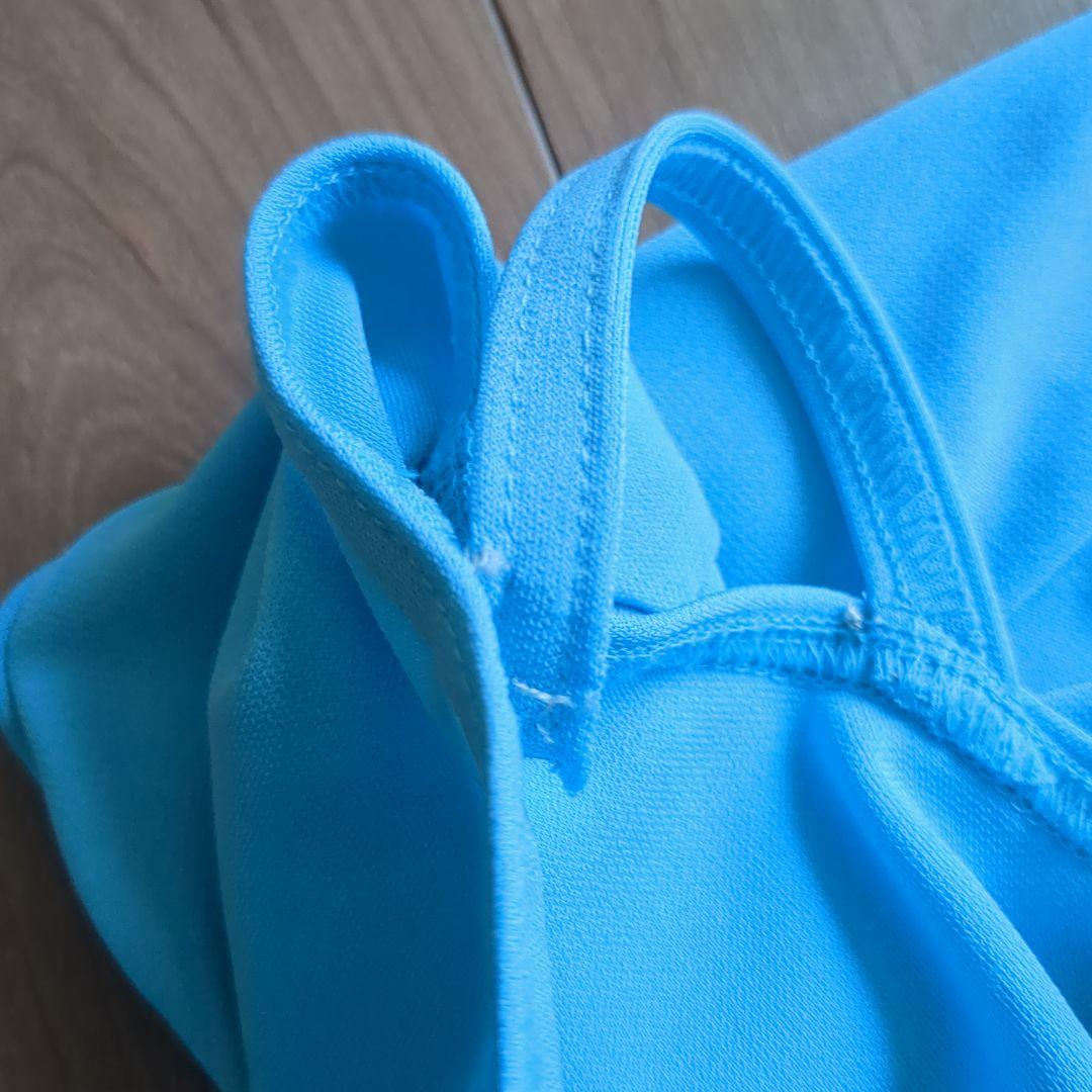 値下げ☆Papillon 水色 社交ダンス ダンスレッスン　ドレス