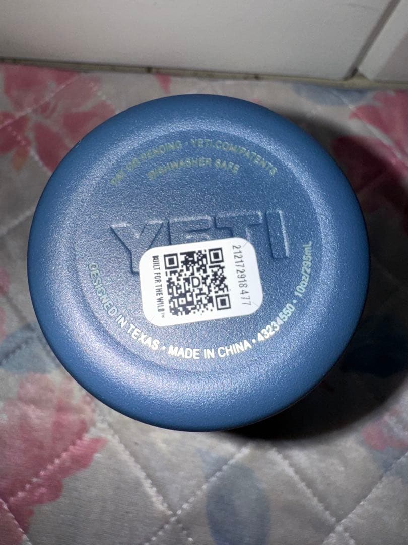 YETI 青 ステンレス マグカップ 約355ml