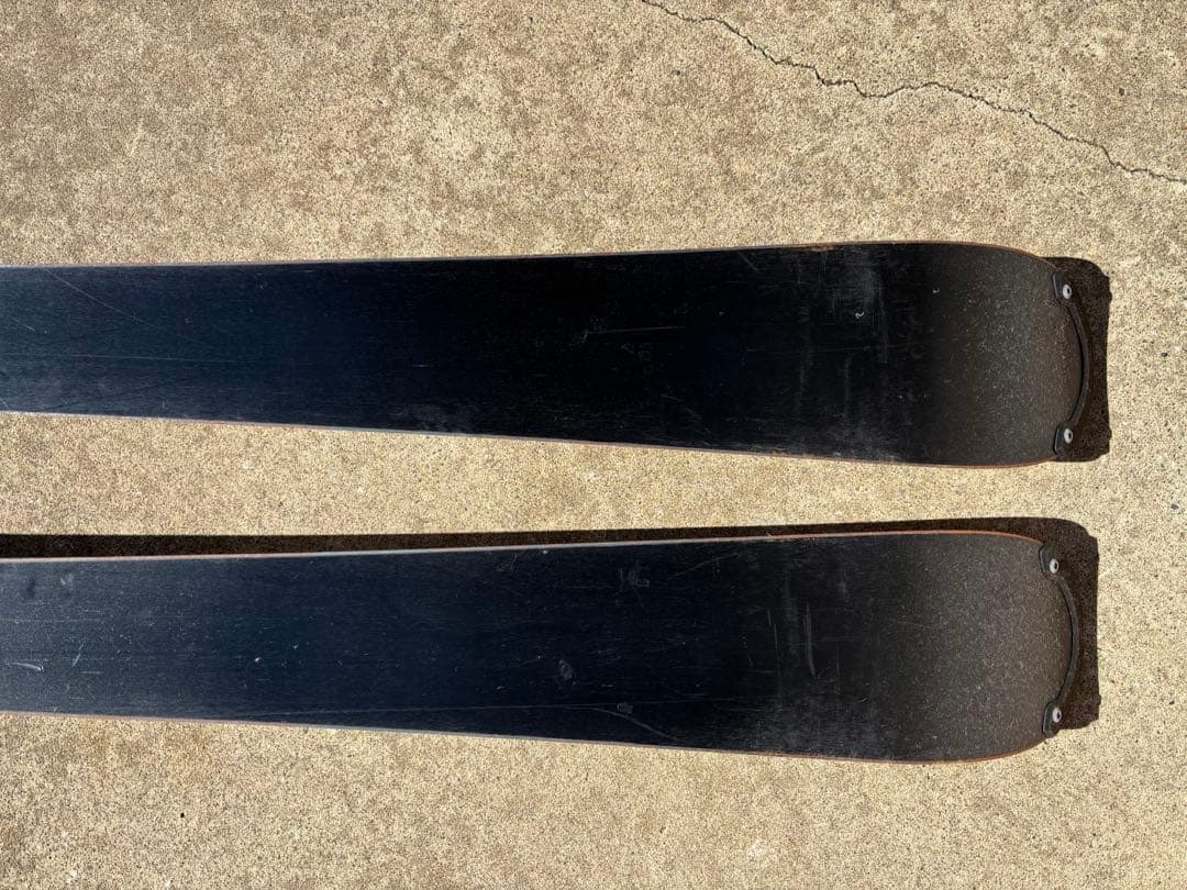 Salomon G KART 162cm スキーセット　ストック付き