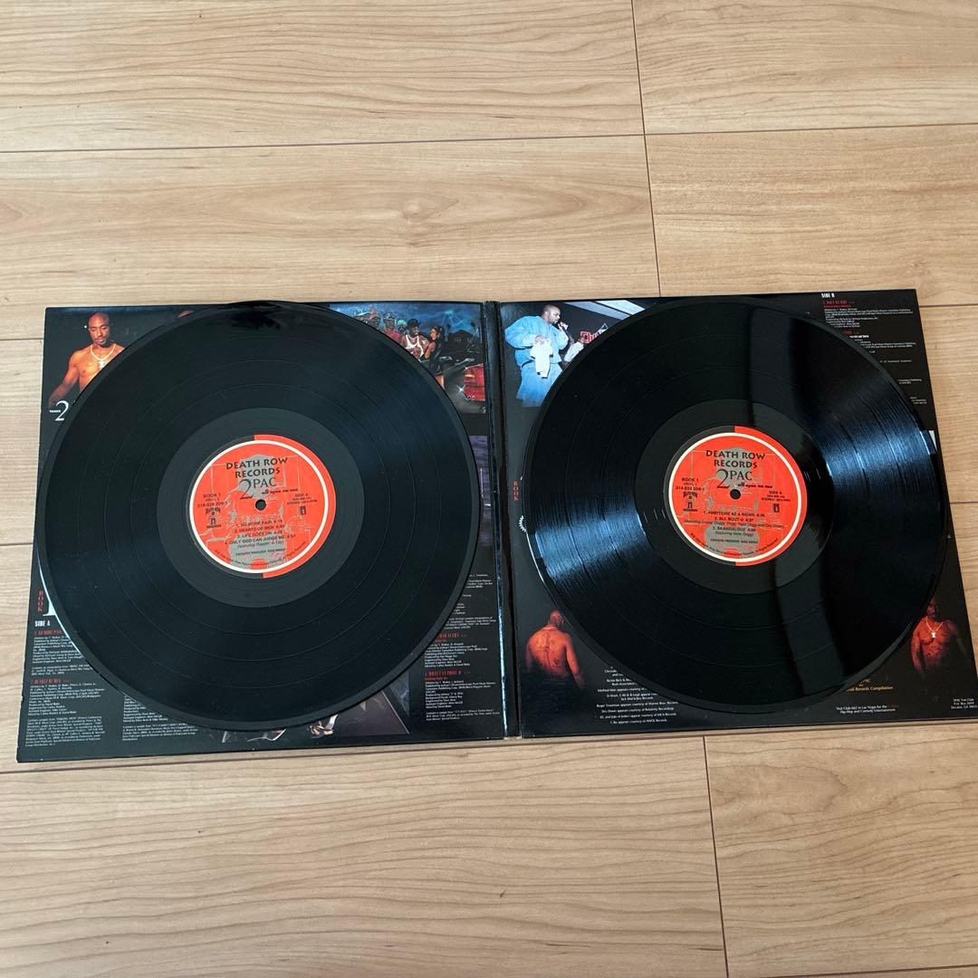 2Pac☆All Eyez On Me USオリジナル 4LP