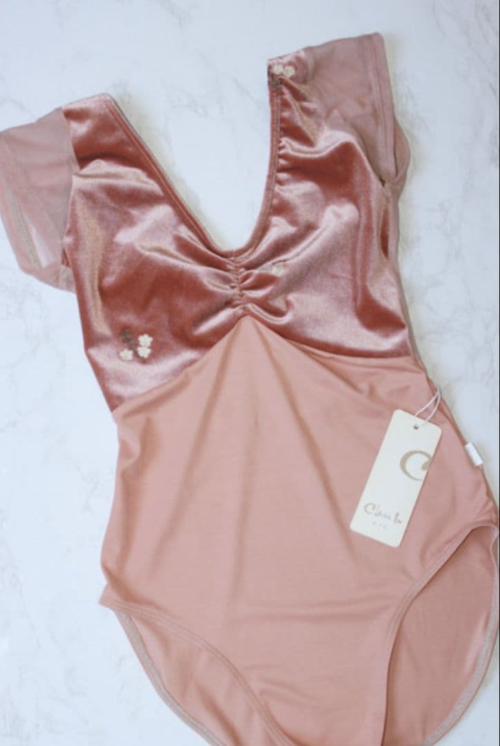 ayaページです。 Class in ベロア刺繍 レオタード S