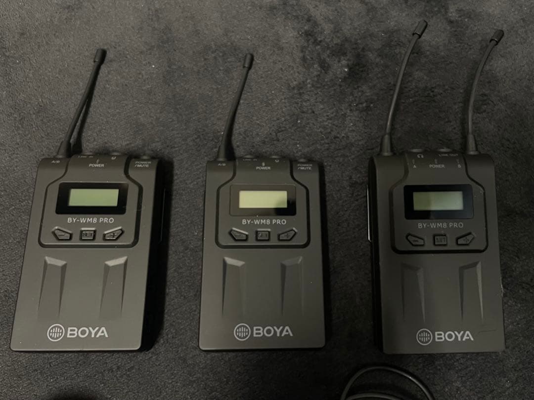 【技適マーク有り】BOYA BY-WM8 Pro-K2 ワイヤレス マイク