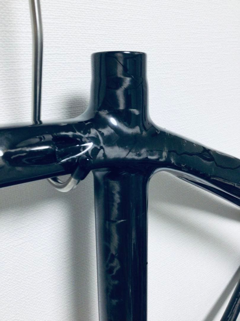 TNi フルカーボン ロードバイクフレームセット S43 光沢無地 未使用品