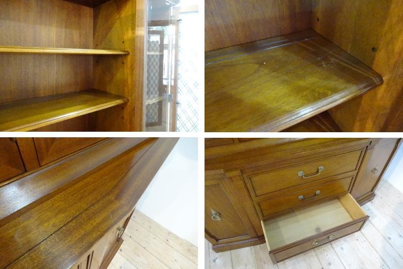 ドレクセルヘリテイジ　トライユン　チャイナ　キャビネット　カップボード