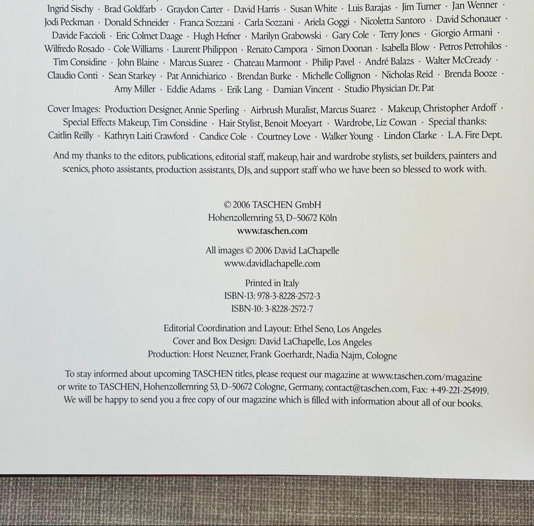 【希少・箱付】デヴィッド・ラシャペル 写真集『HEAVEN TO HELL』