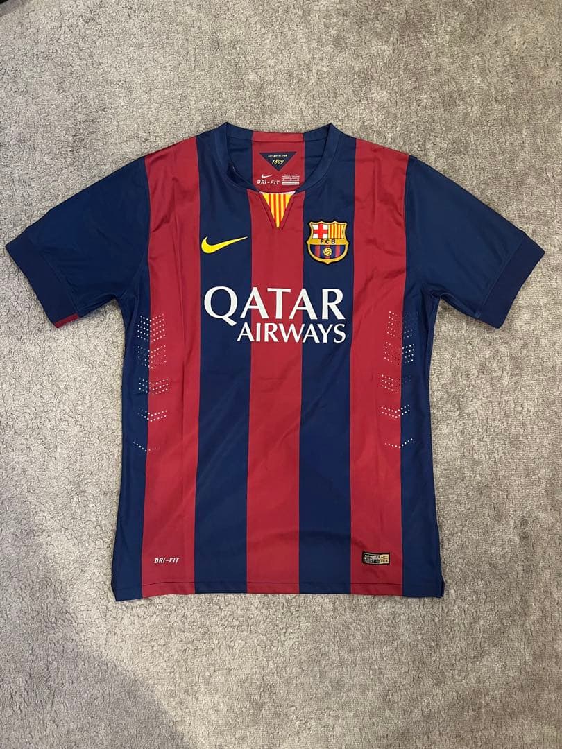 ナイキ　FCバルセロナ　イニエスタ　14/15ホームユニフォーム　8番　M