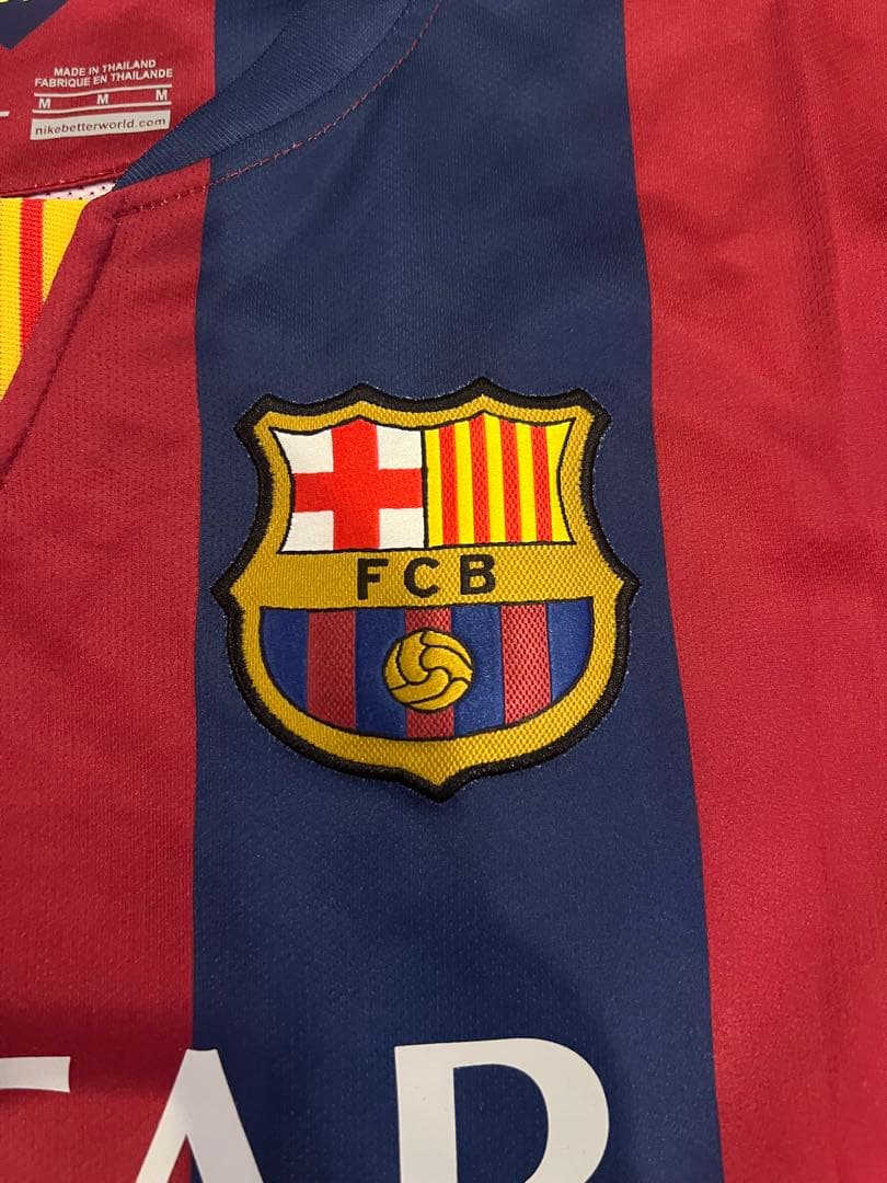 ナイキ　FCバルセロナ　イニエスタ　14/15ホームユニフォーム　8番　M
