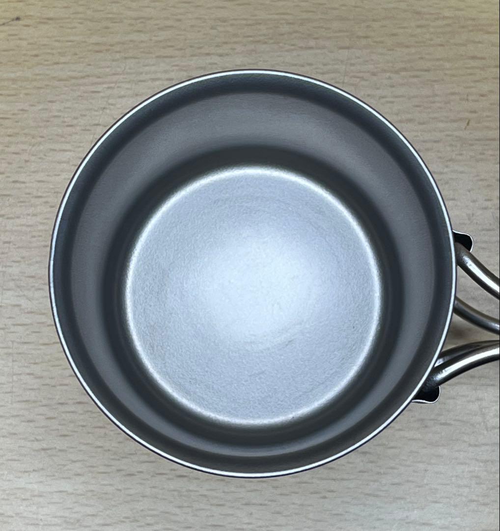 スノーピーク チタンダブルマグ 300ml 蓋 メッシュケース付き