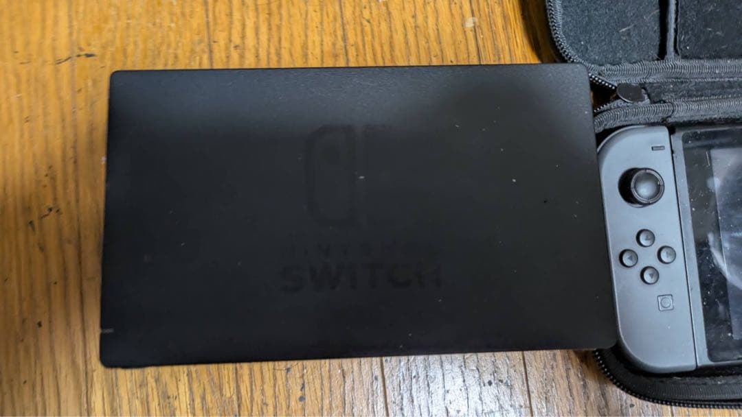 Nintendo Switch 本体 グレー ケース付き