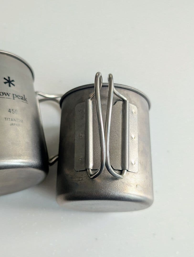 スノーピーク チタン パーソナルクッカー シングルマグ 300 450