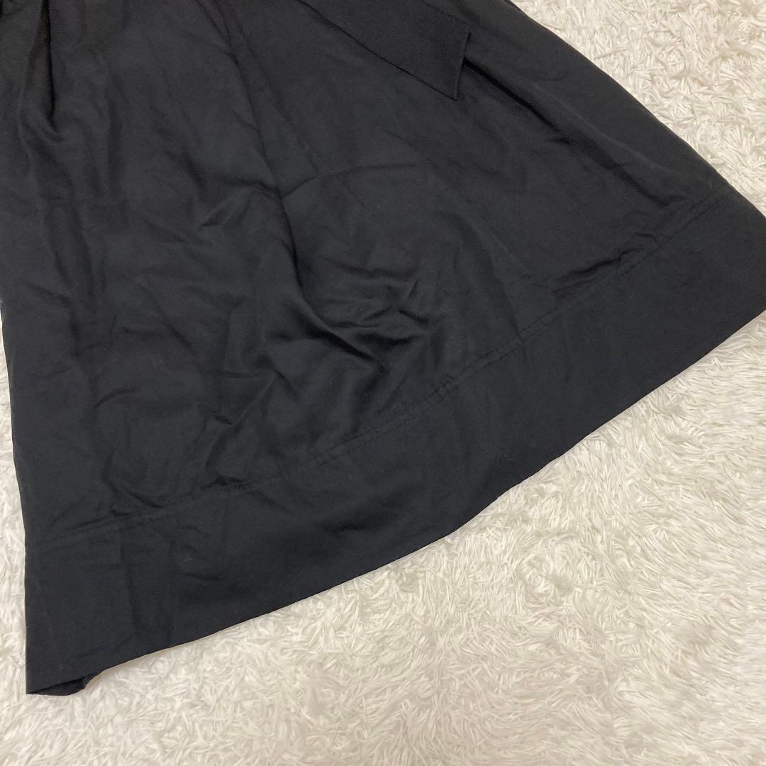 ELENDEEK エレンディーク　長袖ロング丈ワンピース　ブラック　サイズ01