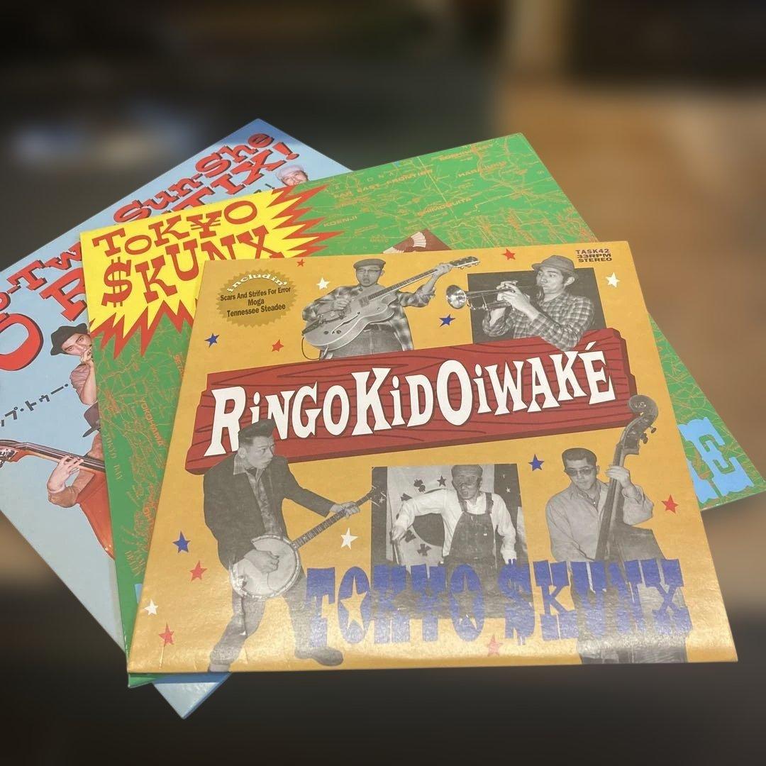 レア 東京スカンクス アナログ盤 BAKABILLIE BOOGIE 他 3枚