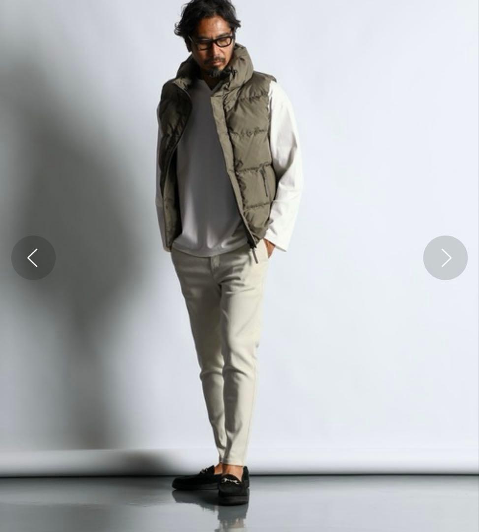 VOLUME NECK DOWN ボリュームネック ダウンベスト ライトアウター