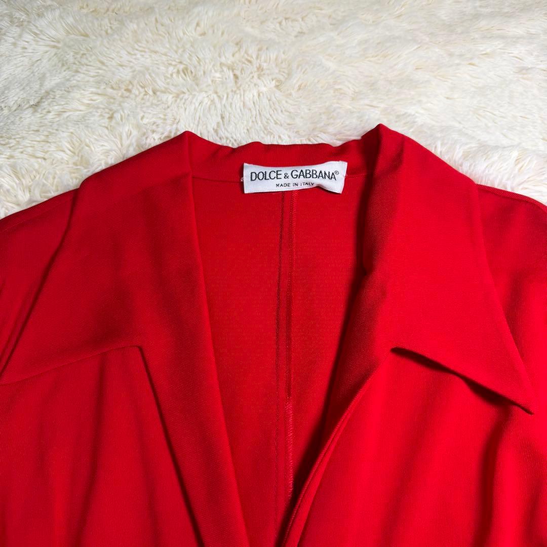 【希少美品】ドルチェ&ガッバーナ　ロング　長袖ワンピース　90s vintage