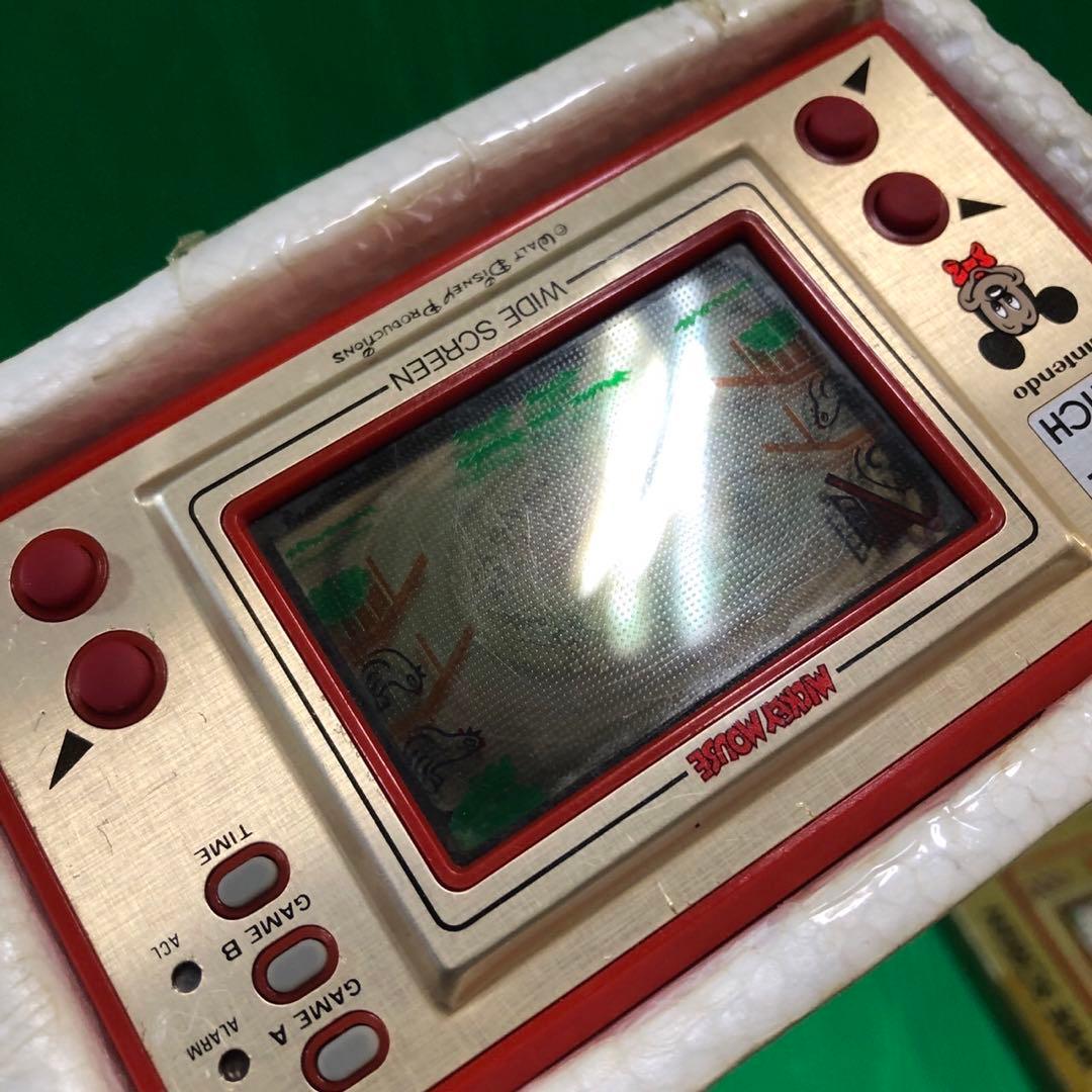ゲーム&ウォッチ ミッキーマウス 箱•説明書付き Nintendo 任天堂