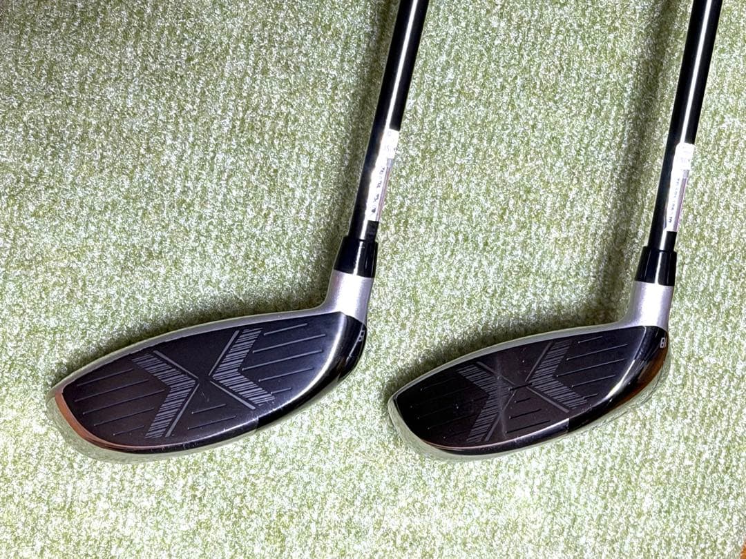 【２本セット】ゼクシオX 2022 ユーティリティー3番 ・5番