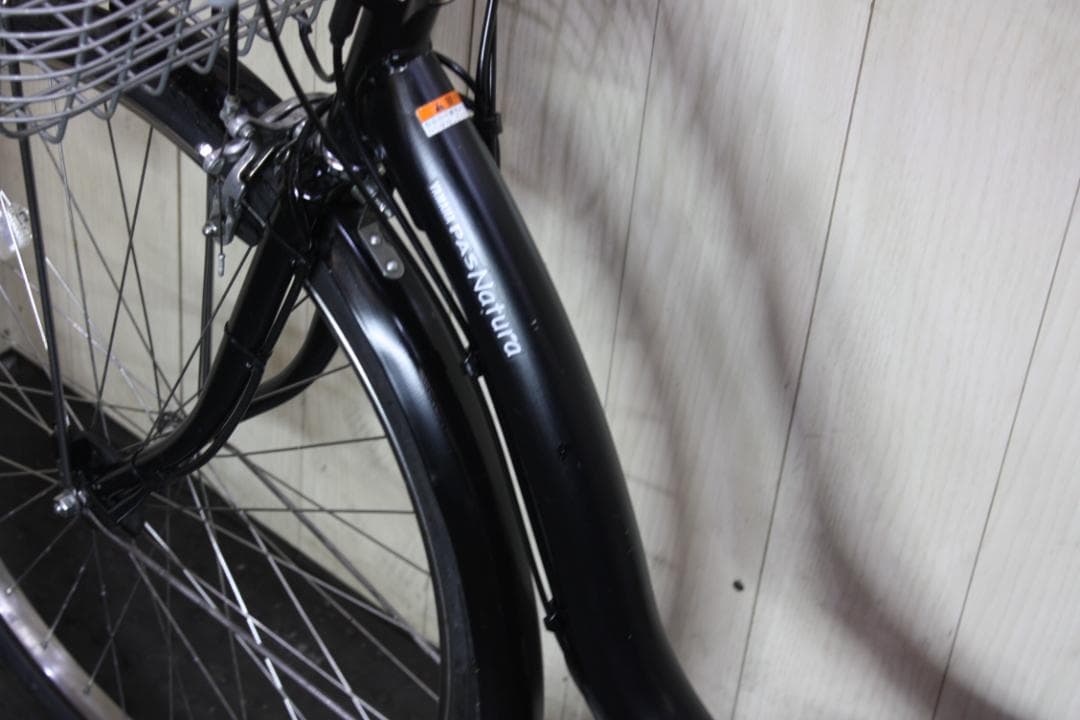 ヤマハPAS NATURA X958-1002 8.7AH 26型3段LED 黒