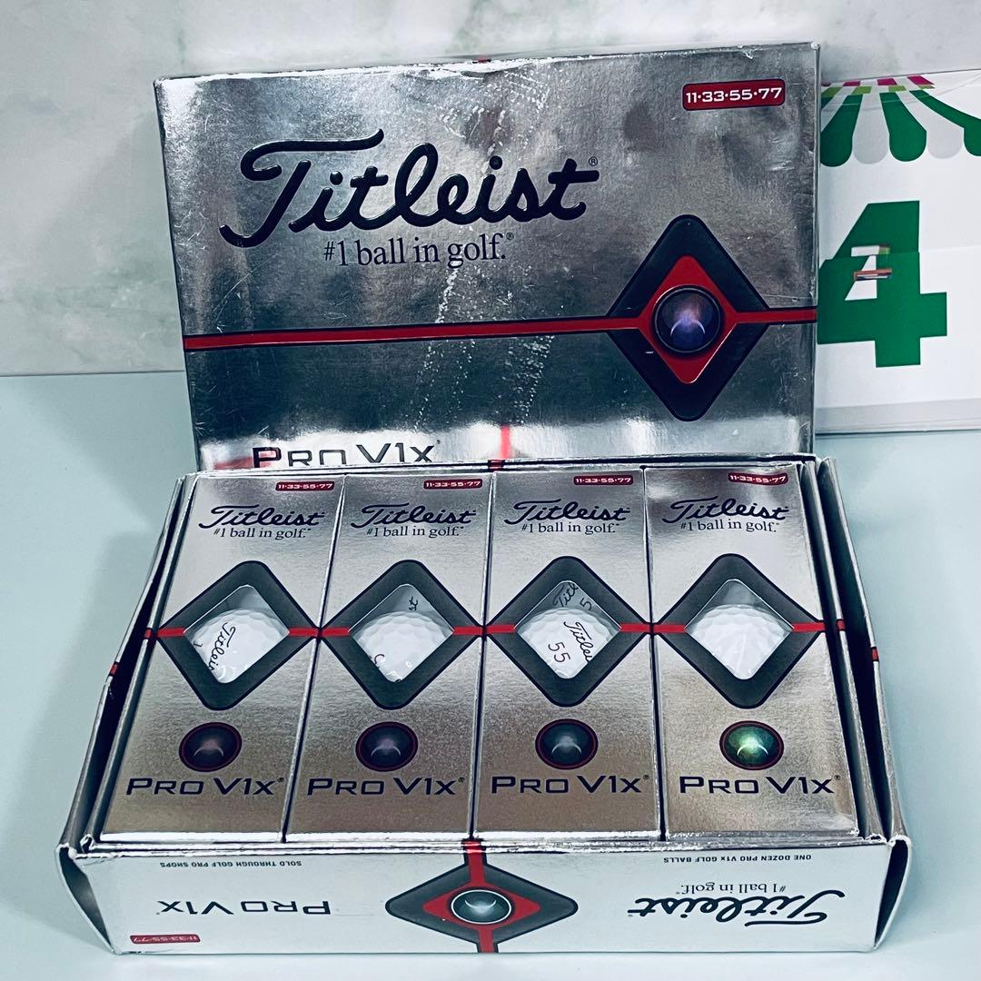 タイトリスト Pro V1x ゴルフボール 24個（2ダース）新品未使用