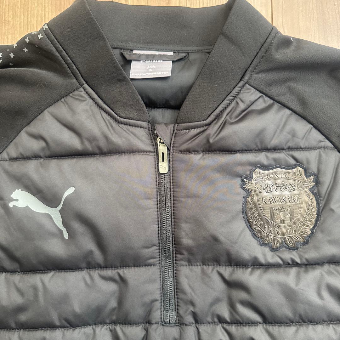 【川崎フロンターレ】PumaHeat Insulationブラック 支給サッカー