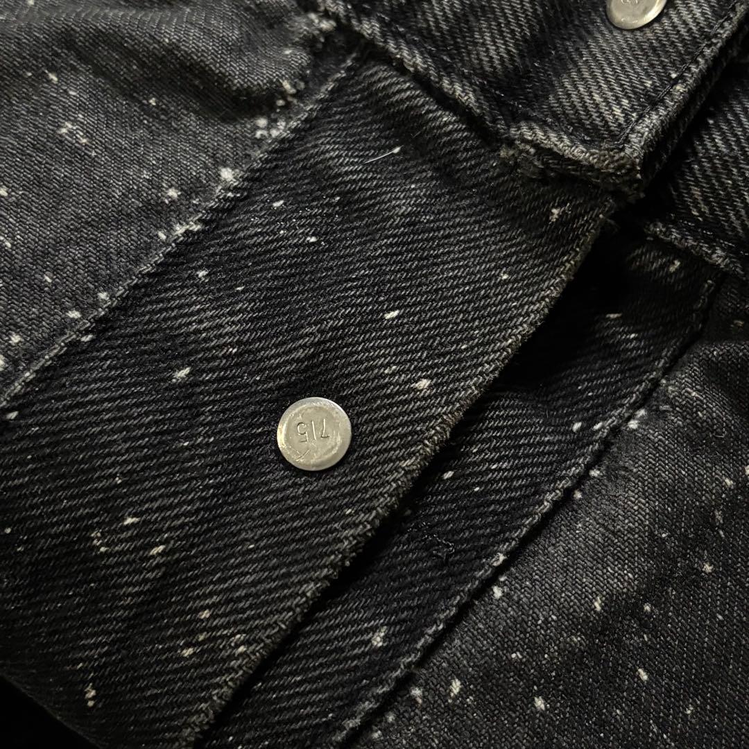ドスペ80s Levisリーバイス70507 ギャラクティック ブラック デニム
