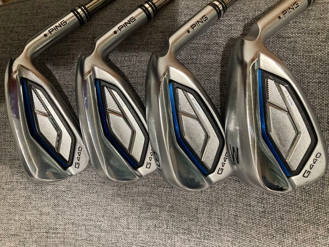 PING G440 アイアンセット 7, 8, 9, W ツアークロム85s