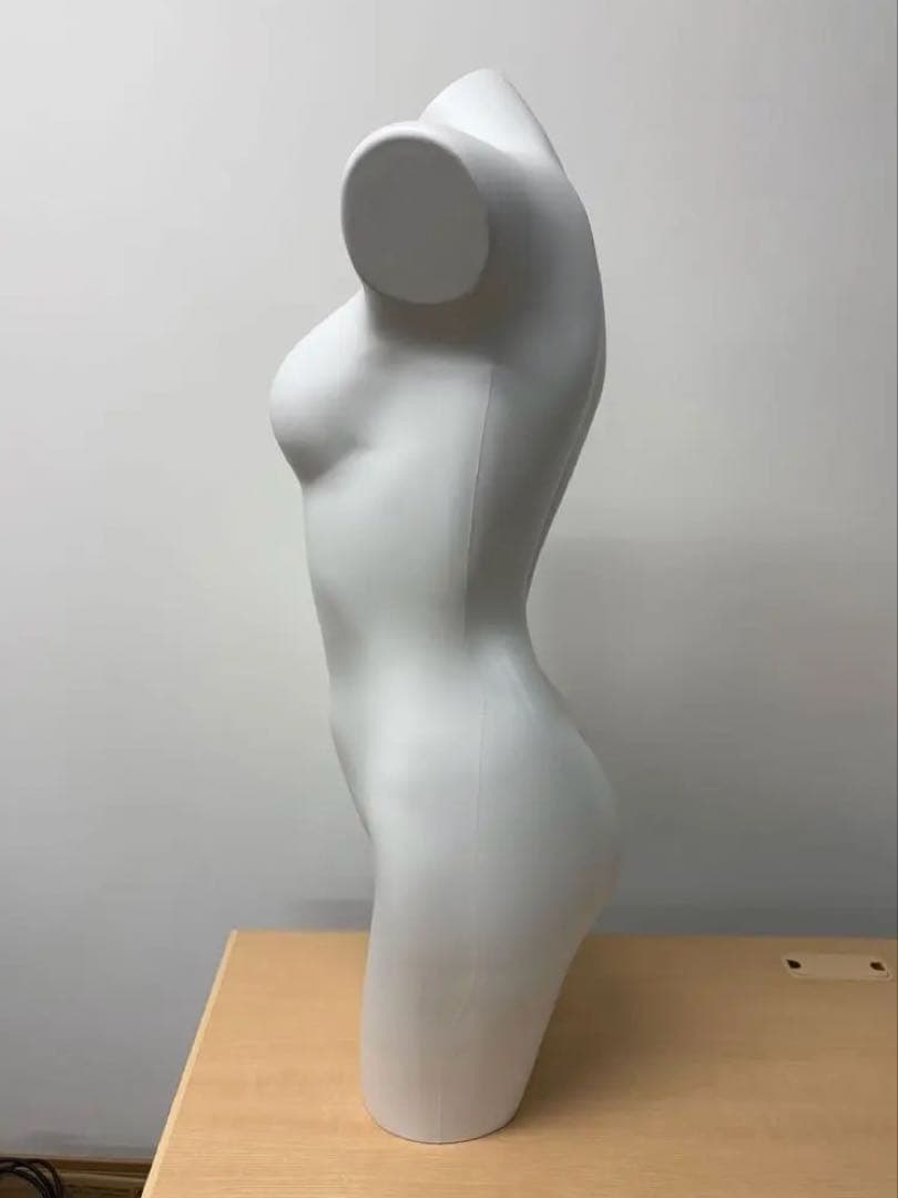 月光仮面【引き取り限定【美品】ホワイト女性用ボディマネキン トルソー