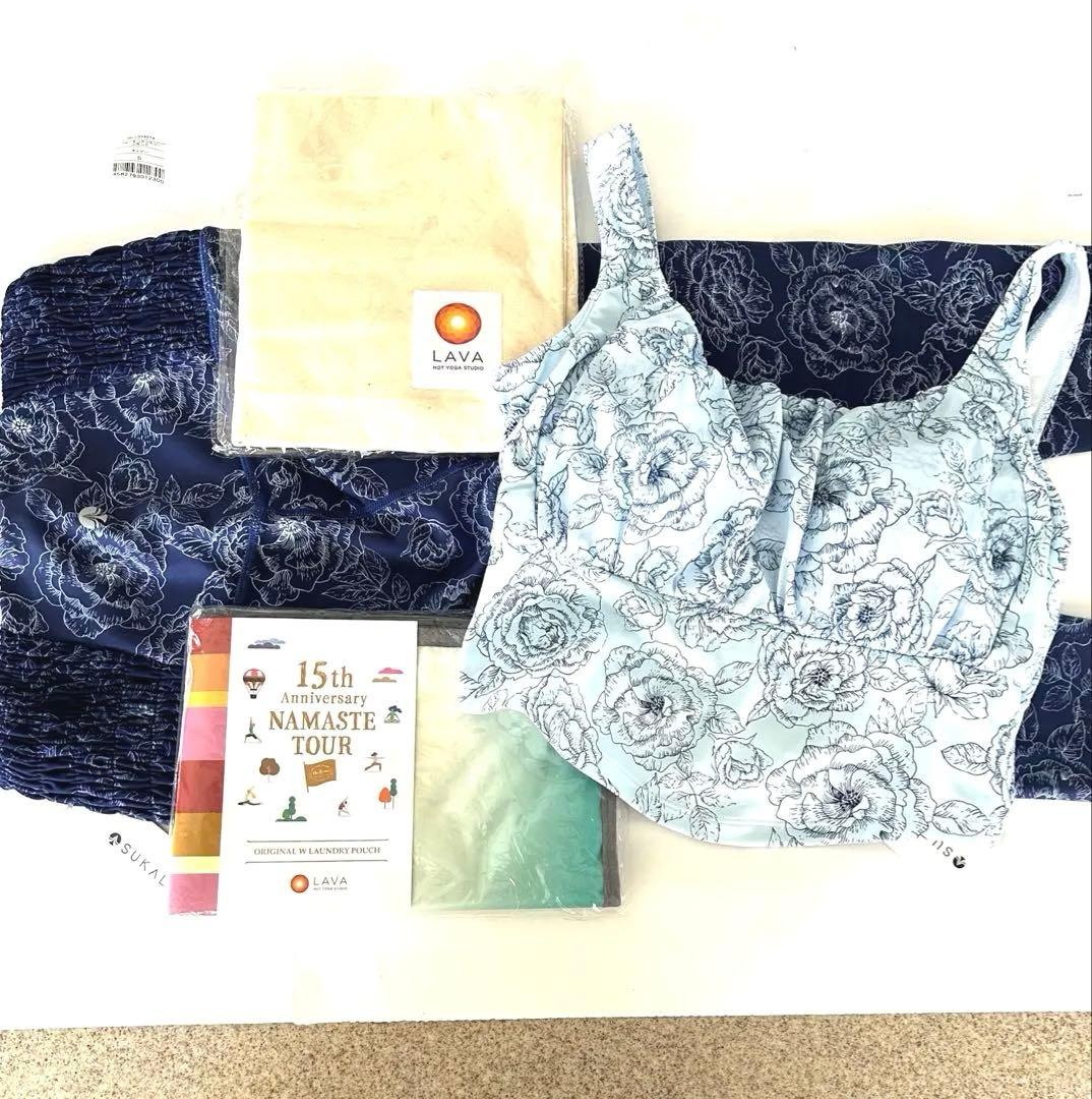 計4点タグ付新品スカーラ上下セット　MブラトップとSレギンス　スカーラ2バック付