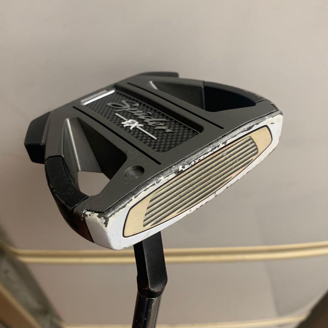 テーラーメイド スパイダーEX 34inch パター スラントネック カバー付き