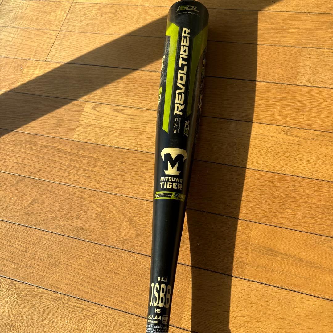 REVOLTIGER 軟式バット ブラック/グリーン