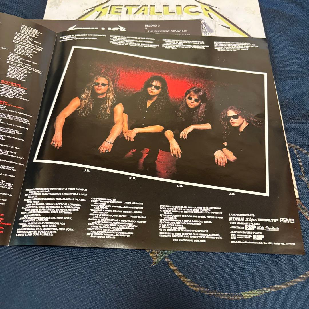 llica ...And Justice For All 日本盤LP