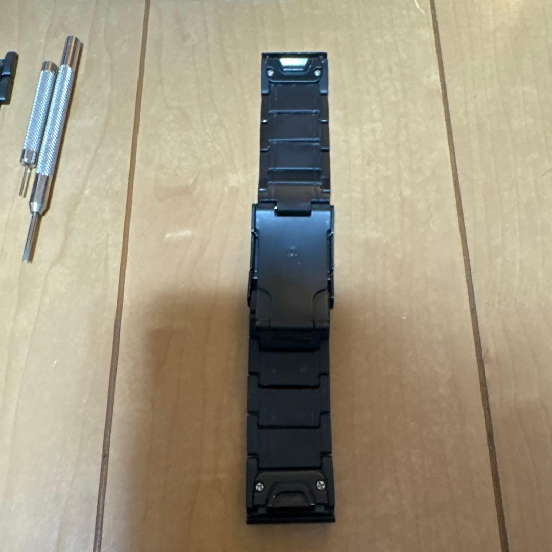 GARMIN Approach S62 GPSゴルフウォッチ 金属製のベルト付き